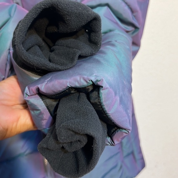 All In Motion Girls Purple Metallic Winter Snow Jacket Size XL 14/16 - Picture 8 of 16